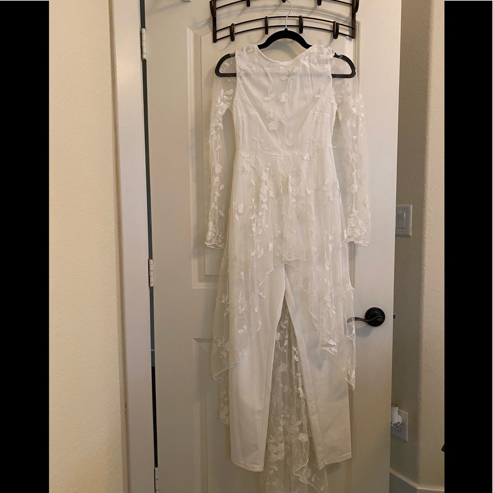 White Jumpsuit